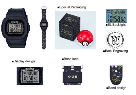 Reloj de Pokémon Casio Por los 25 años del BABY–G, Casio lanzará edición  especial de Pikachu : Por los 25 años del BABY–G, Casio lanzará edición  especial de Pikachu