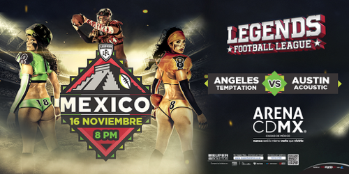 Austin Acoustic vs. Los Angeles Temptation - Legends Football